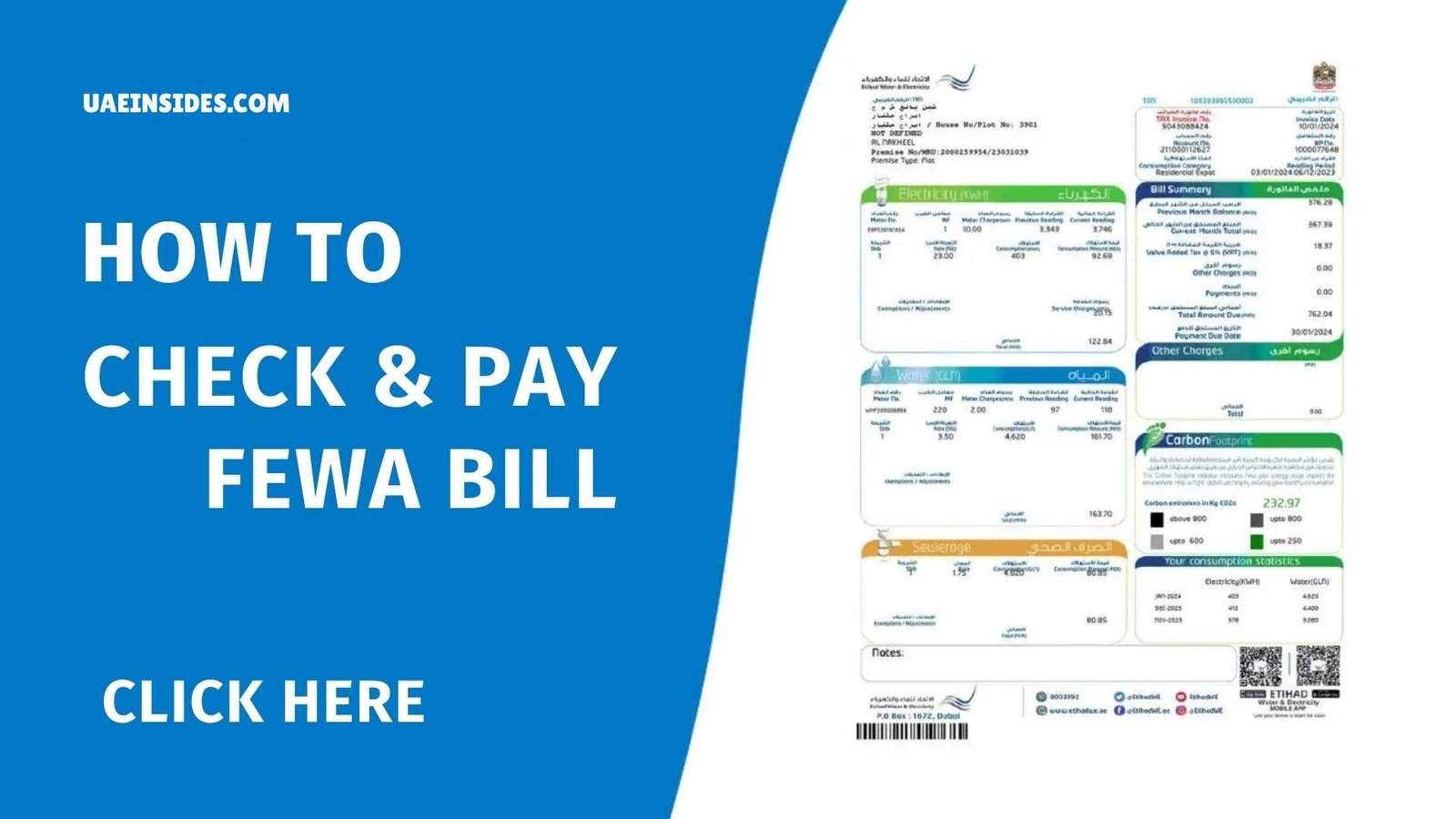 FEWA Bill: How to View and Pay FEWA Bill Online
